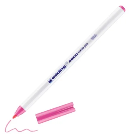edding 4600 Textilpen, 1mm, rosa