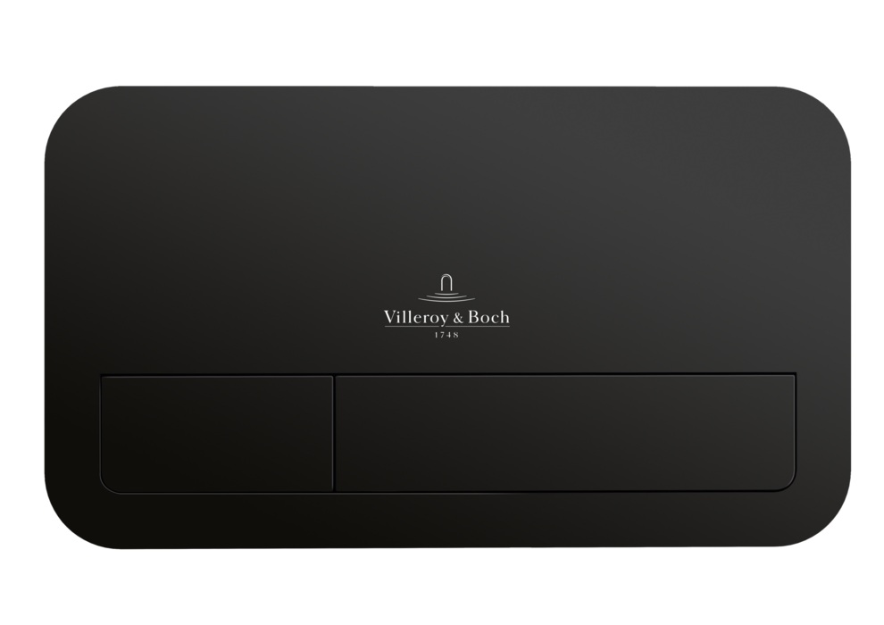 Villeroy & Boch ViConnect bedieningsplaat 200S zwart mat