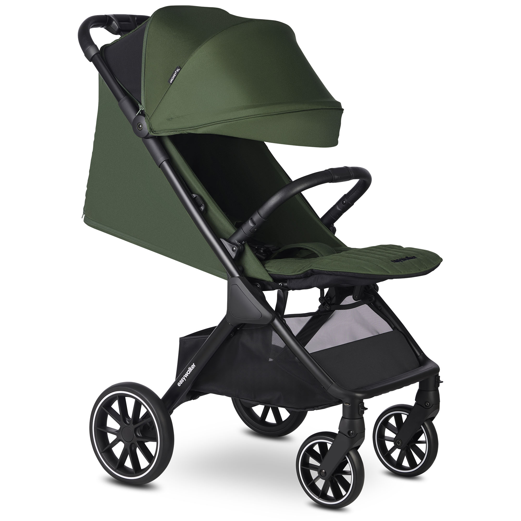 Easywalker Jackey2 XL buggy Deep Green - buggy's - Prénatal