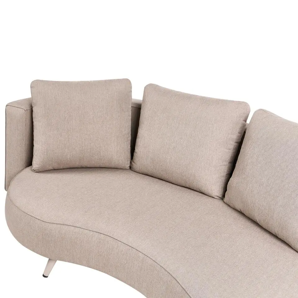 PARORI - Tuinbank 3-zits - Beige - Rechtszijdig - Olefine
