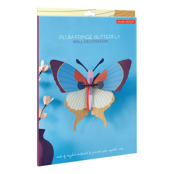 Studio Roof Décoration murale Fringe Butterfly | Prune