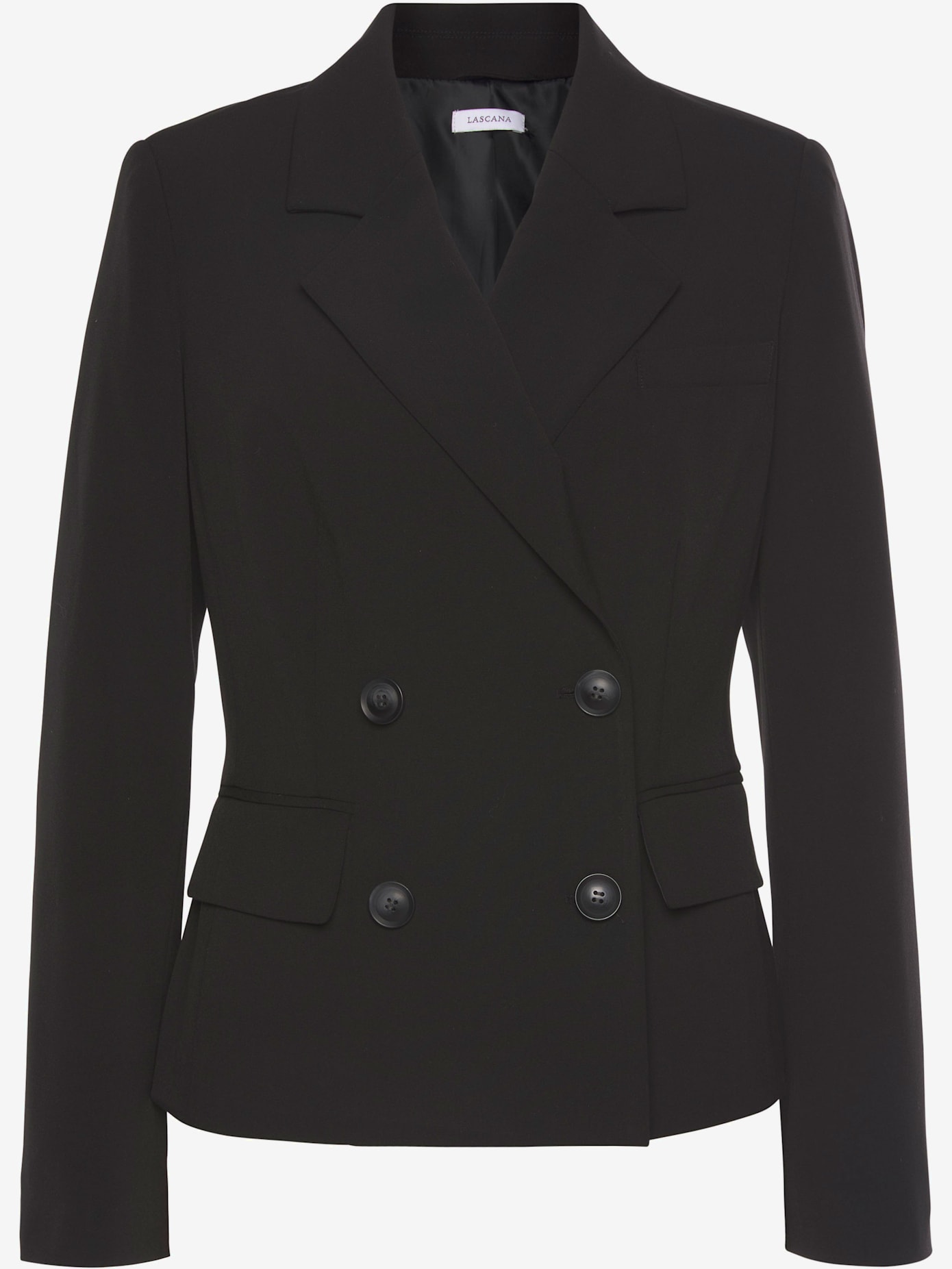 Blazer court blazer doublé avec col à revers pour elle
