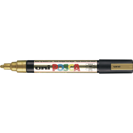 Posca PC5M vandbaseret tusch - guld