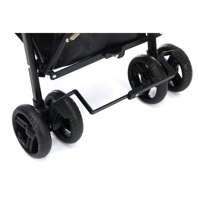 Liegebuggy Glider - schwarz/grün