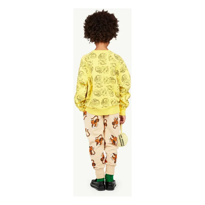 The Animals Observatory Sweat Shark Fantôme | Jaune