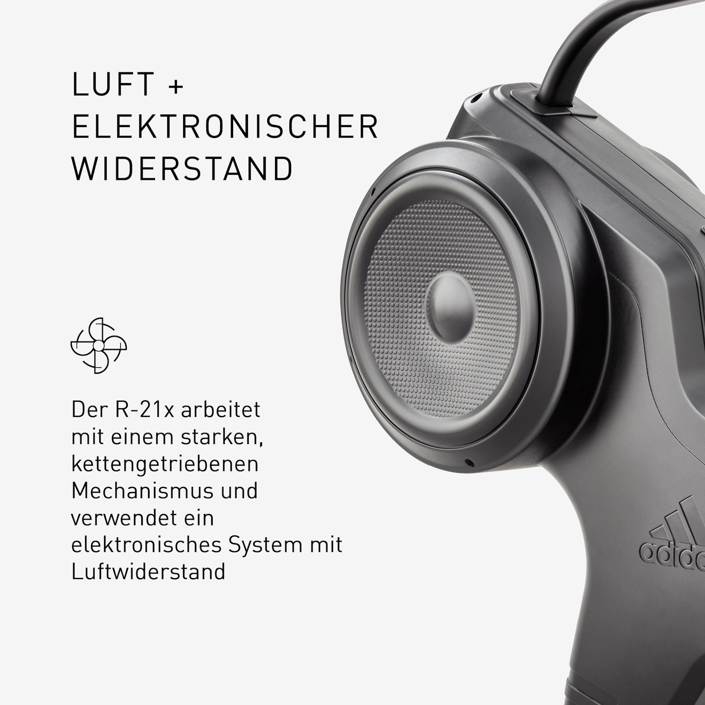 adidas Performance Rudergerät »Rudergerät R-21x« Rudermaschine, 16 Widerstandsstufen