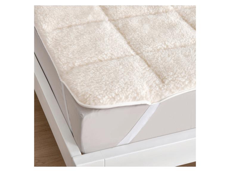 Texels Wol matras topper 140 x 200 cm
