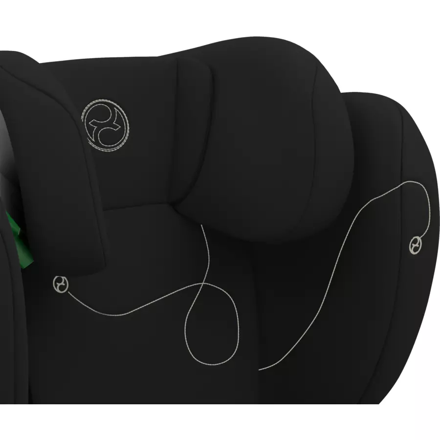 cybex GOLD Kindersitz Solution G i-fix Moon Black