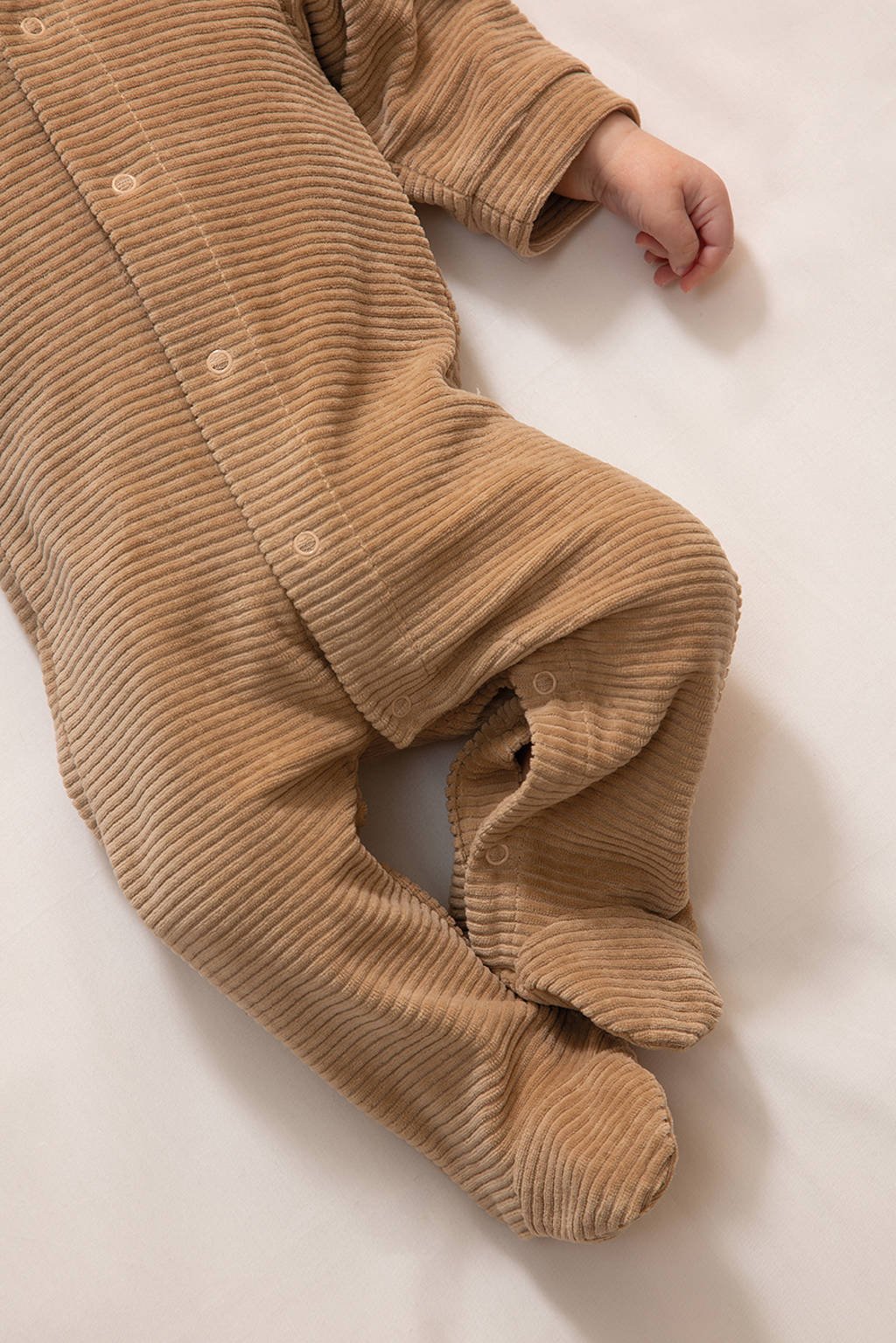 Witlof for kids boxpakje Urban Taupe velvet rib