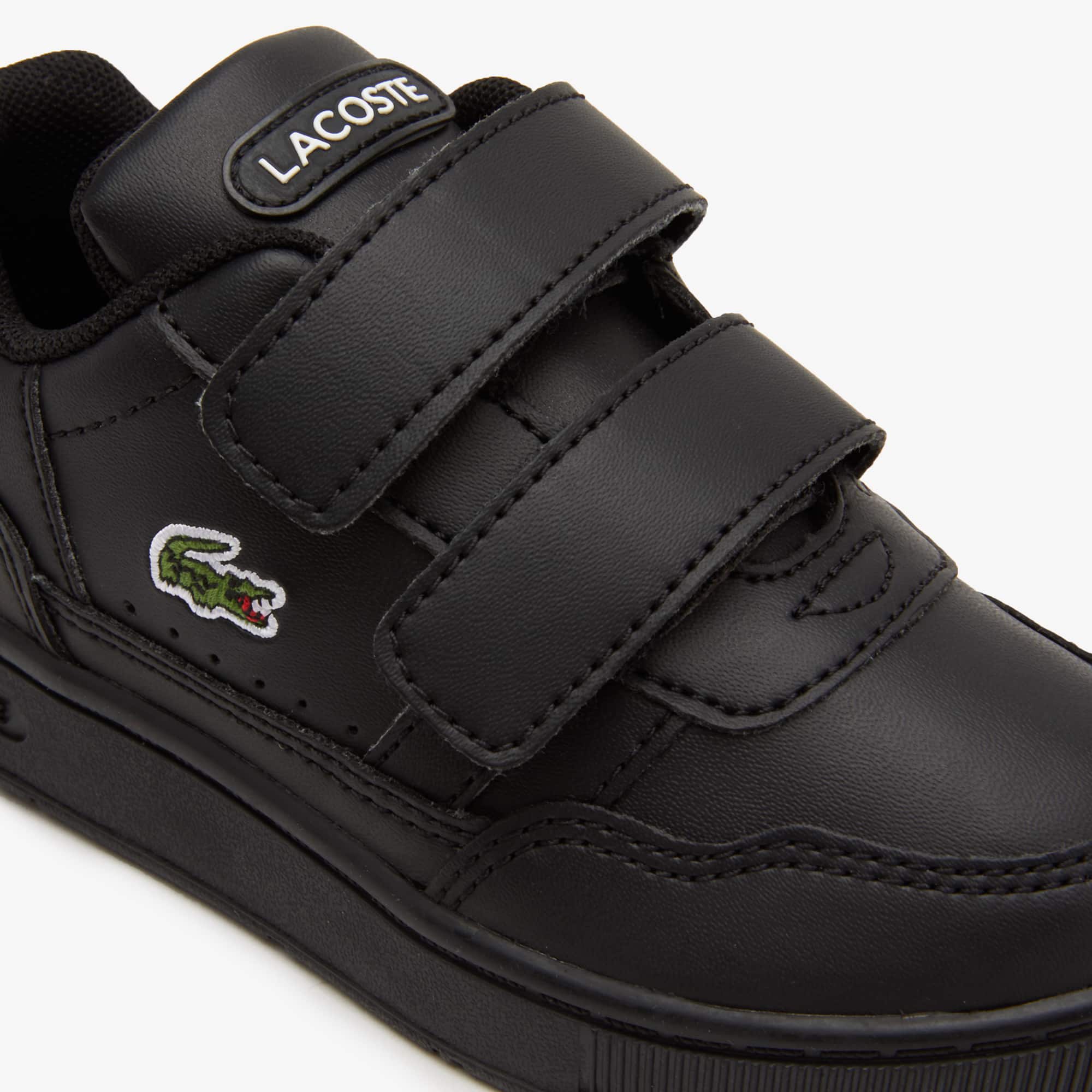 Sneakers T-Clip bébé Lacoste en synthétique avec détail coloré Chaussures - Noir - Lacoste - Enfant