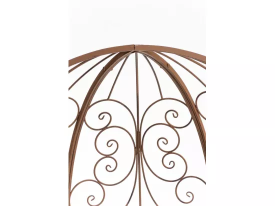 Arche à rosiers - Métal & Métal - Marron antique - Rosie