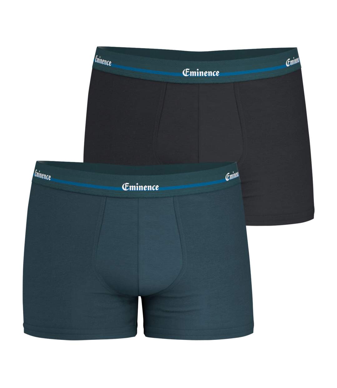 Lot de 2 boxers homme coton stretch