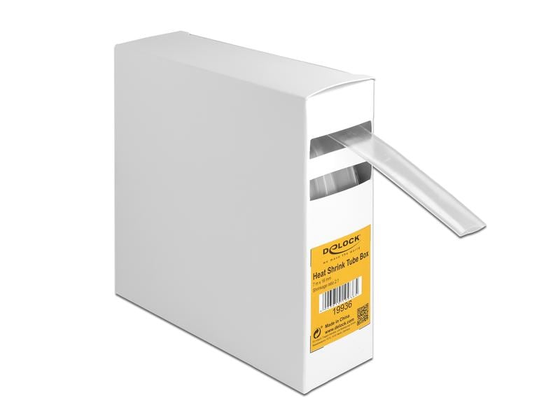 Delock Schrumpfschlauch 7 m x 16 mm Transparent Delock Schrumpfschlauch Box 7 m x 16 mm transparent