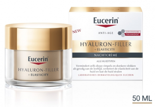 Eucerin Hyaluron-Filler Huidverzorgingsset - Elasticity Dagcrème SPF15 en Nachtcrème - 2 Stuks