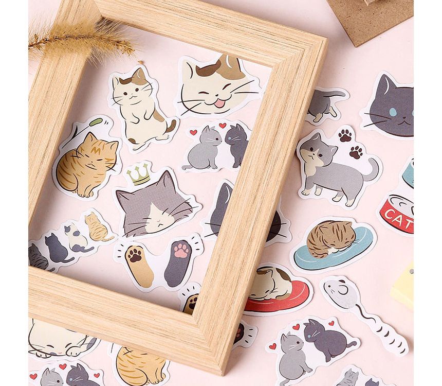 Milena - Kattenstickers (verschillende ontwerpen)