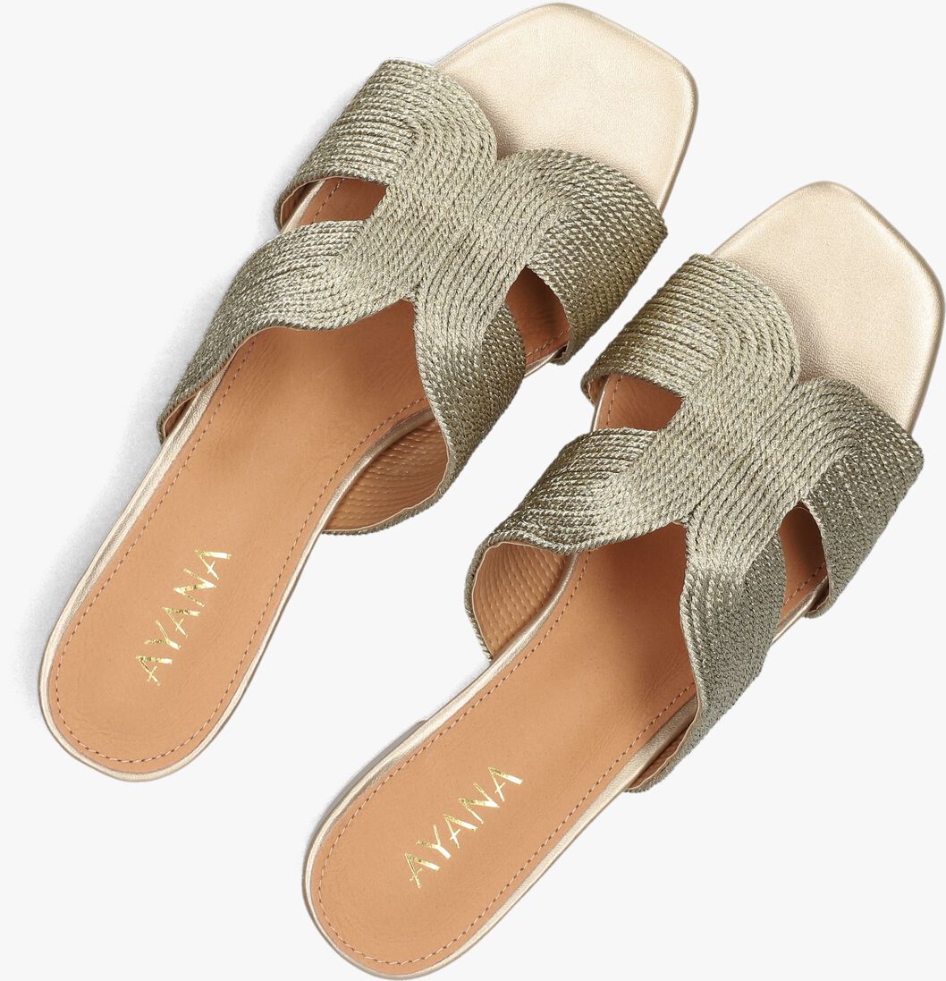 gouden ayana slippers 0325-8