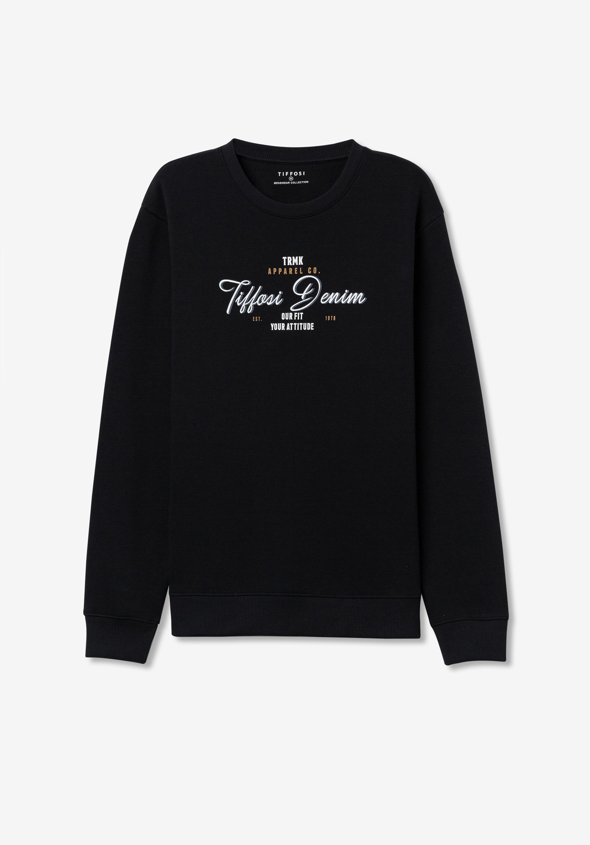 Sweatshirt com Estampado Frontal