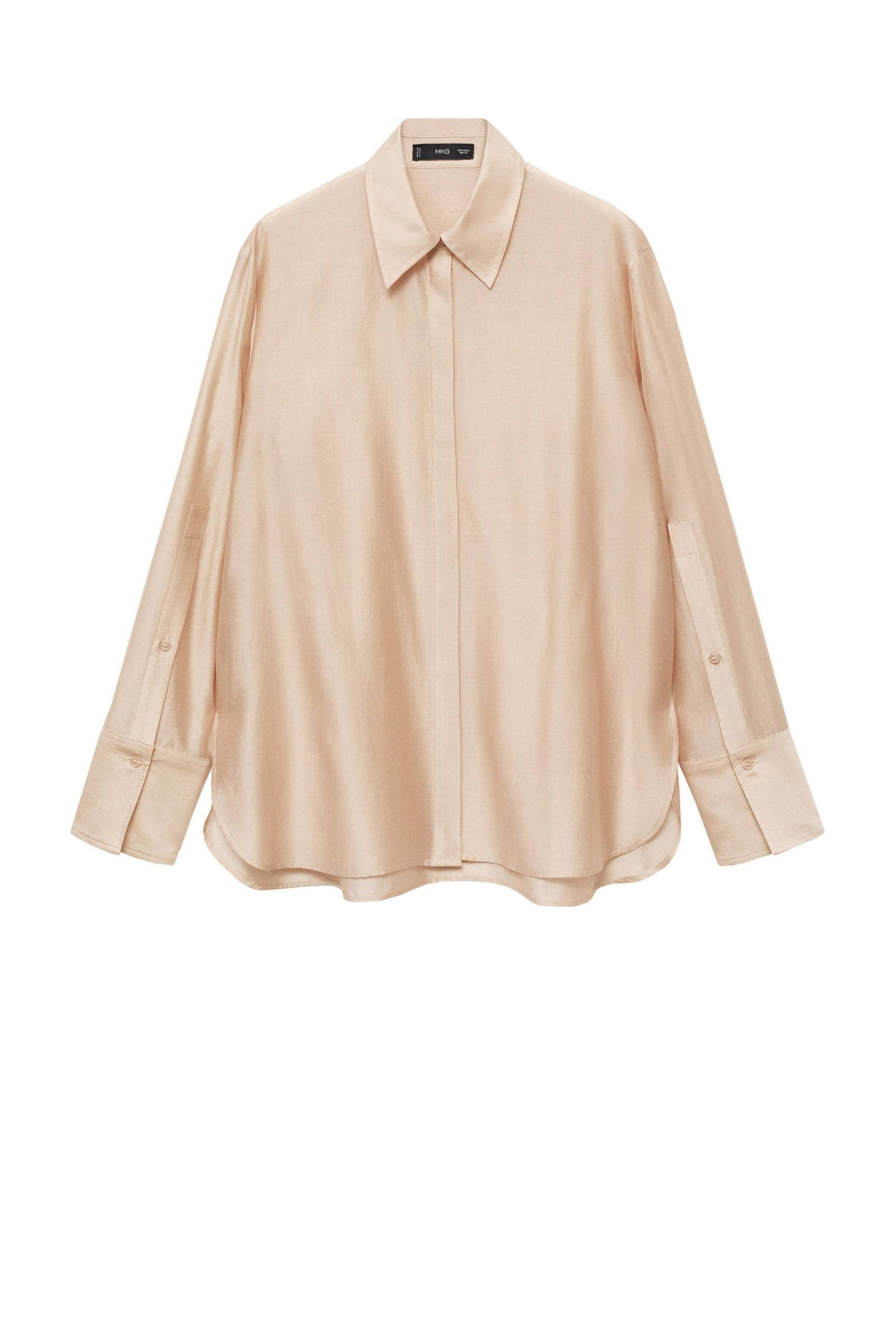 Mango blouse ecru