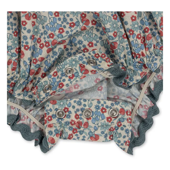 Konges Sløjd Barboteuse Verbena Coton Bio | Bleu