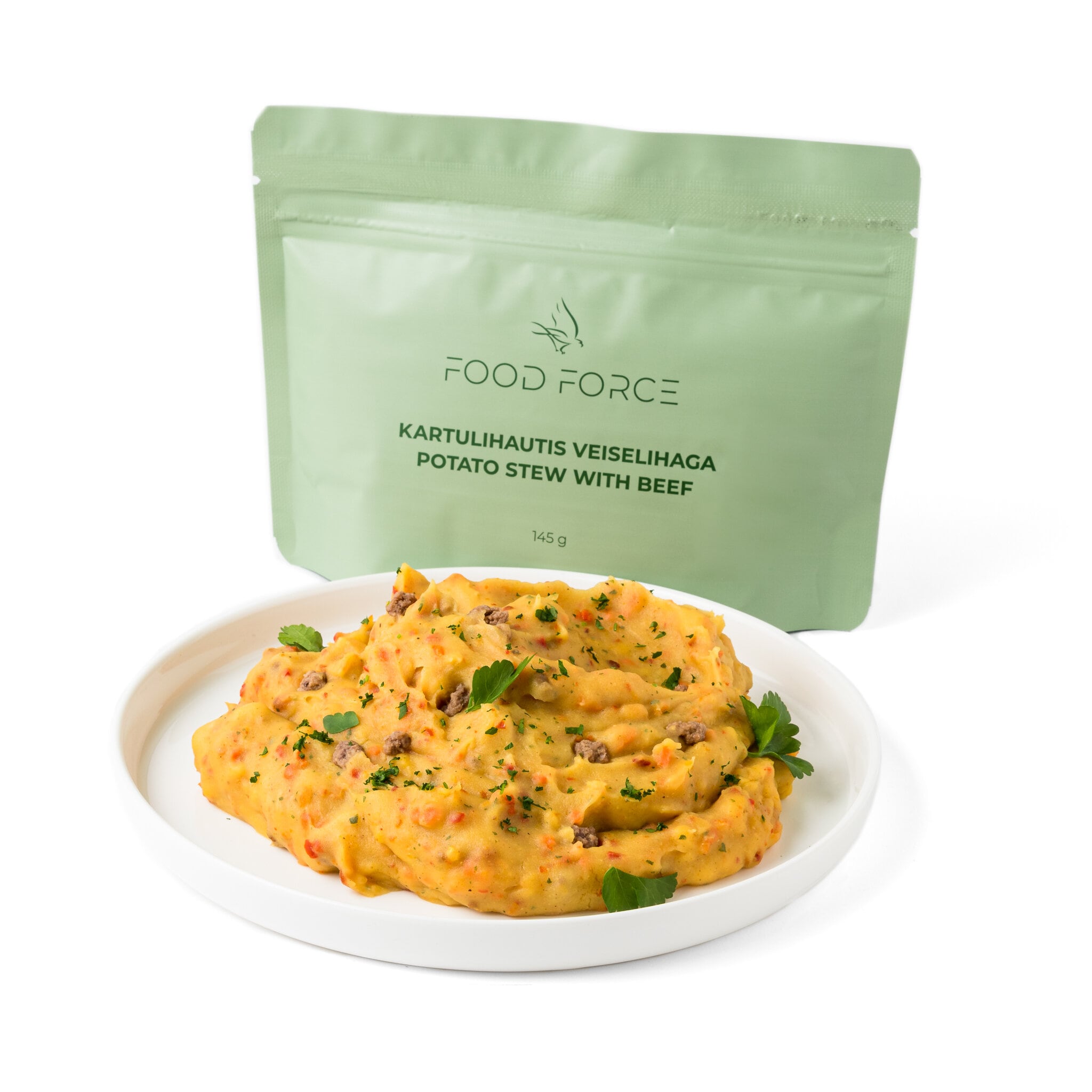Food Force Potato stew with beef<br>Dehydrert - 145g