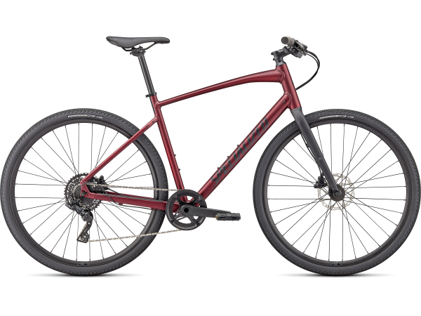 Specialized Sirrus X 3.0 Maroon - Herrecykel - 2023