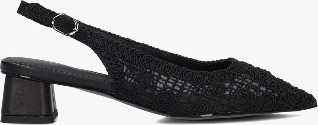 zwarte stefano lauran slingbacks d24059