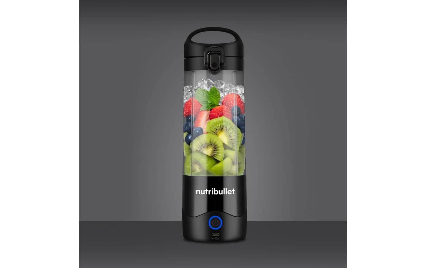 Smoothie Maker Portable SchwarzTragbarer Blender