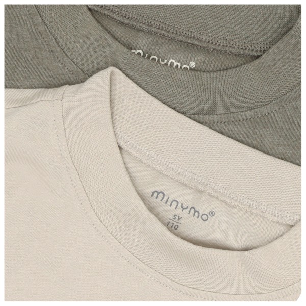 Minymo - Kid's T-Shirt S/S Loose Fit 6683 (2-Pack) - T-shirt