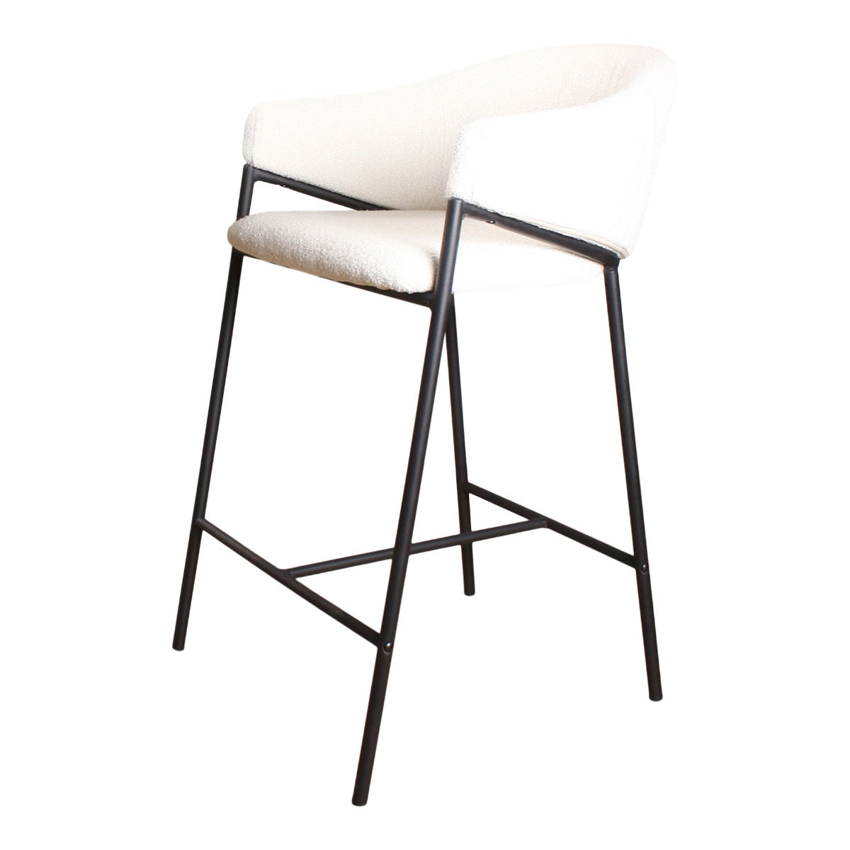 DS4U - Elza barkruk boucle ivoor 65 cm