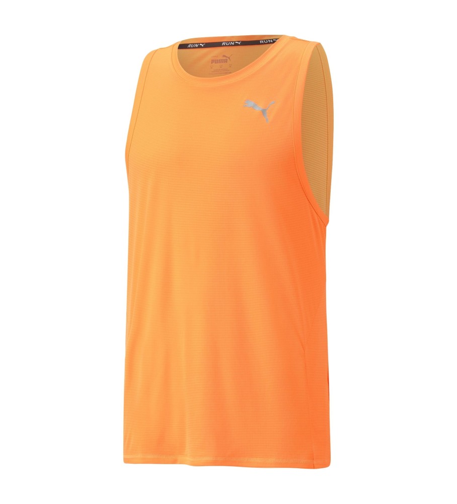 Camiseta laranja favorita da Puma Run