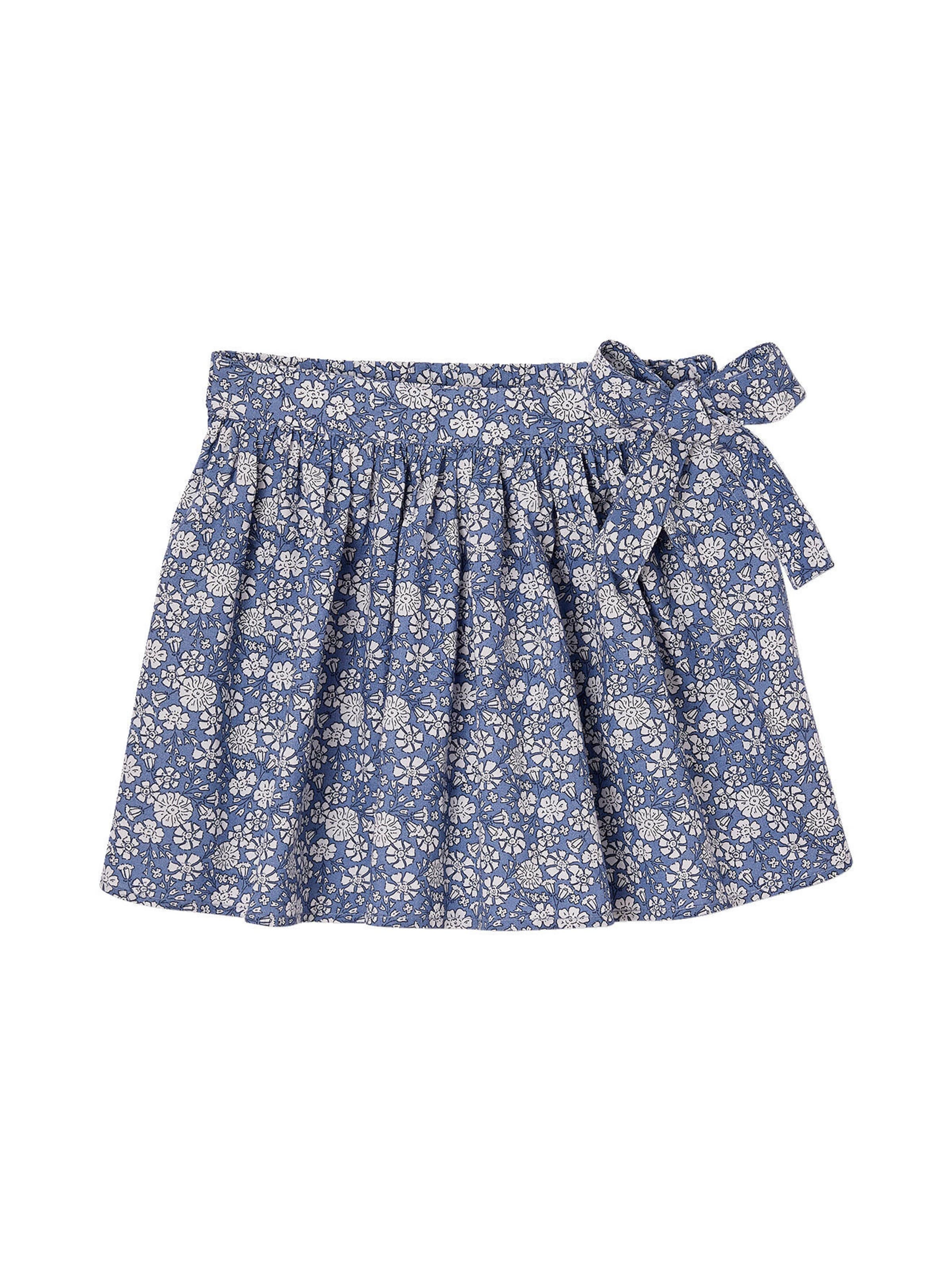 Vertbaudet Mädchen Skort blau chambray