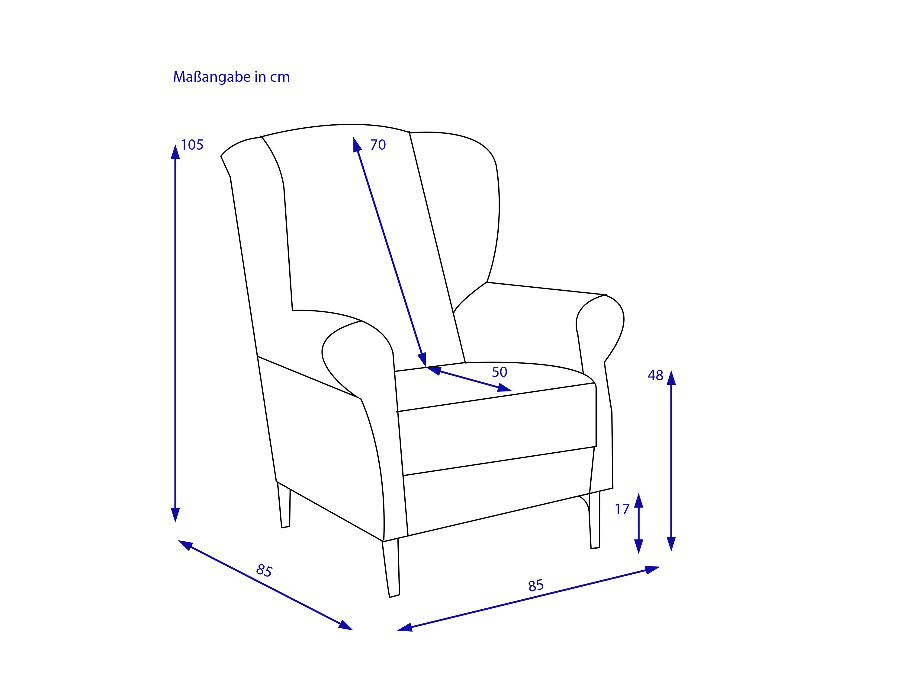 Sessel und Hocker DUETT