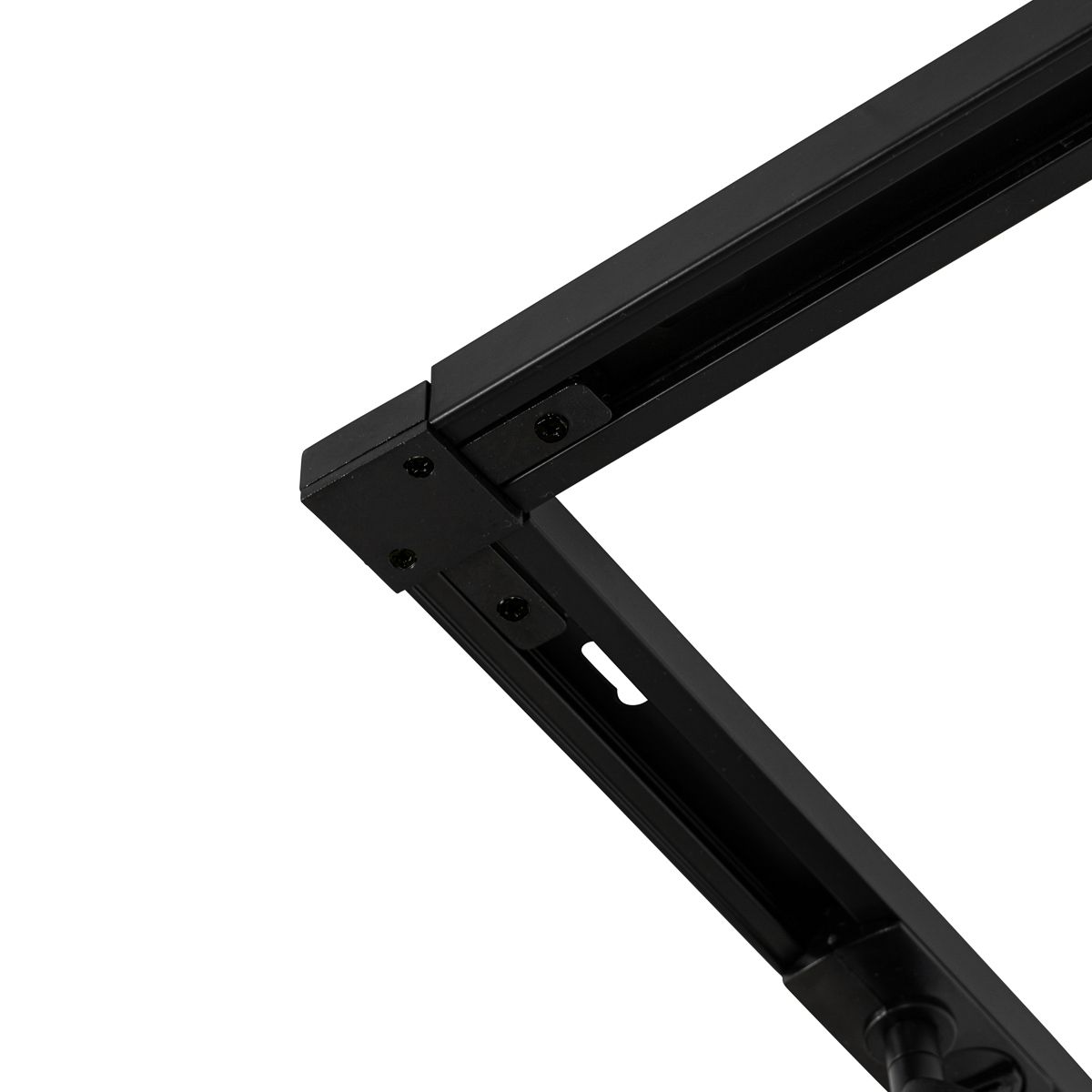 Modern railsysteem met 5 spots zwart 1-fase GU10 70mm - Iconic Jeana Luxe
