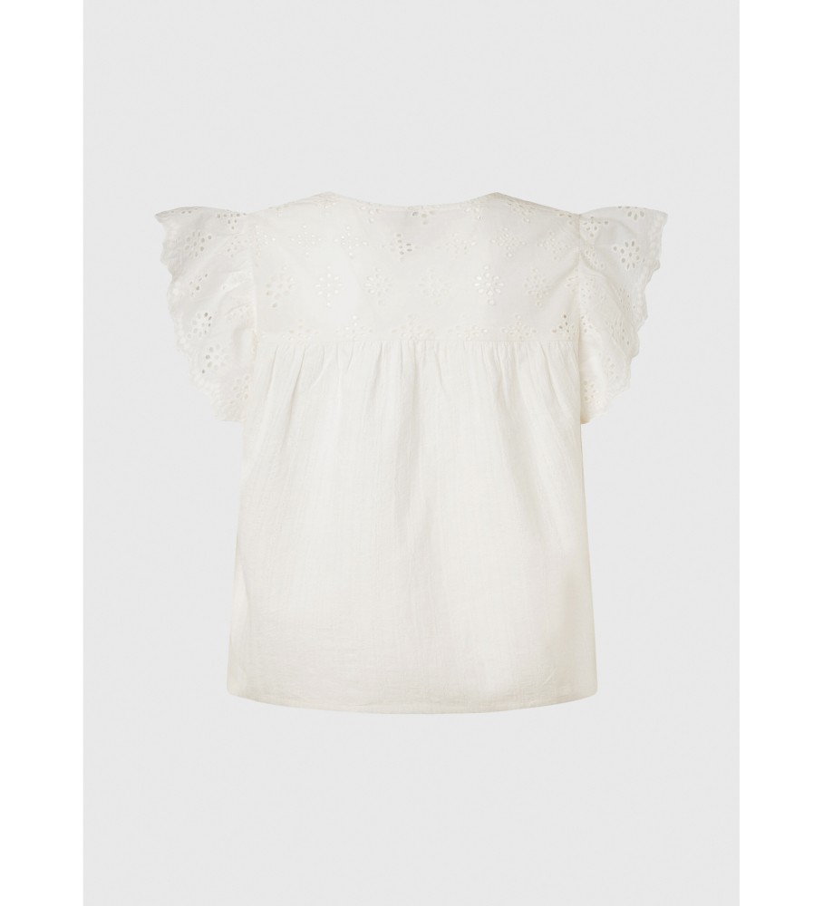 Blusa branca Anaise da Pepe Jeans