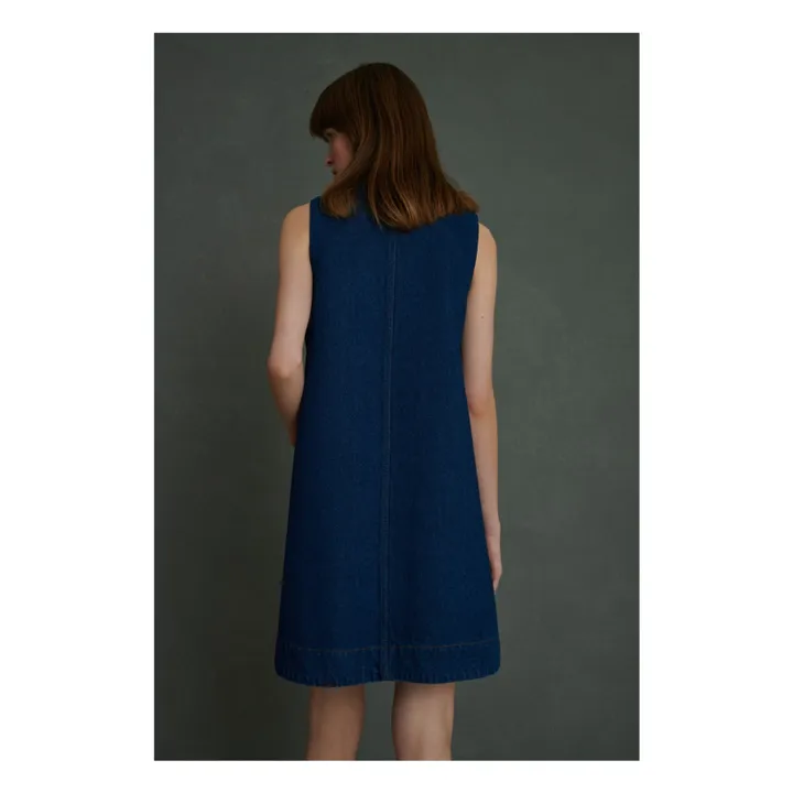 Soeur Robe Annette Denim | Bleu indigo