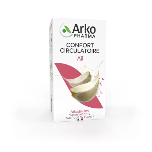 Arkogélules Ail Confort Circulatoire - Arkopharma - 45 Gélules