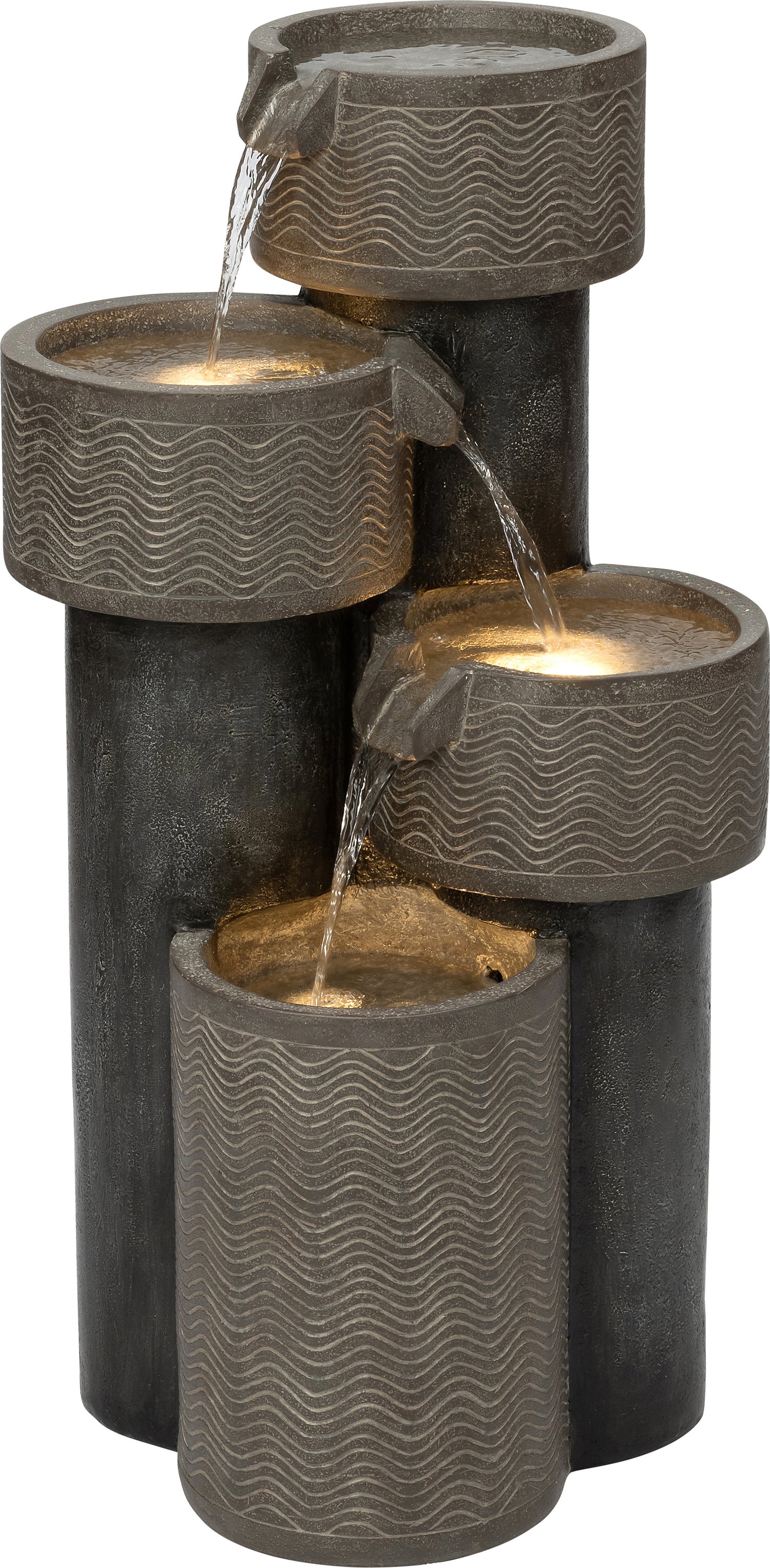 Intratuin waterornament Otis grijs 43 x 39 x 83 cm
