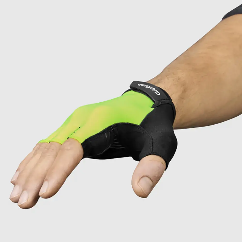GripGrab Ride RC Max Padded Zomer Fietshandschoenen Hi-Vis Geel