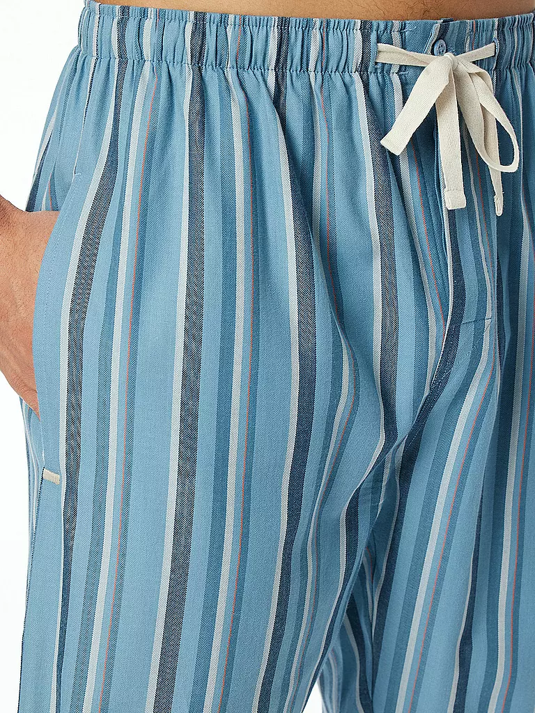 SCHIESSER Pyjamahose  hellblau