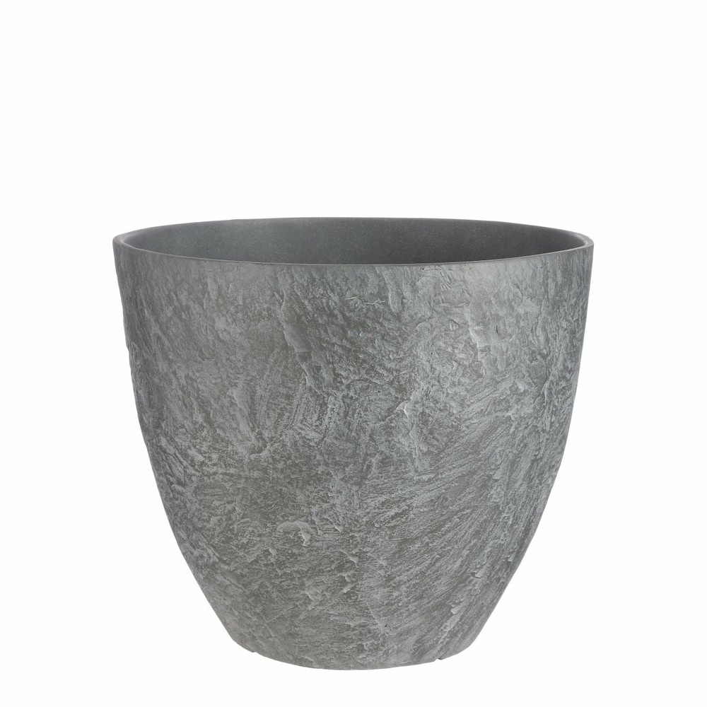 Mica decorations jardinière bravo - 45x45x40 cm - pe - gris