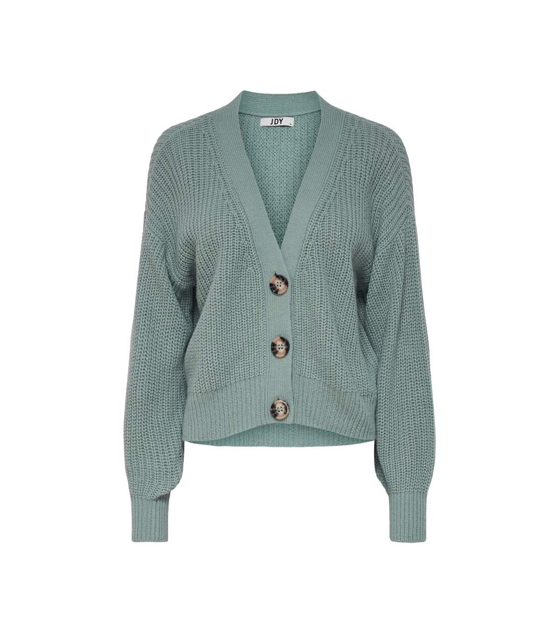 Gilet Vert d'eau Femme JDY Justy