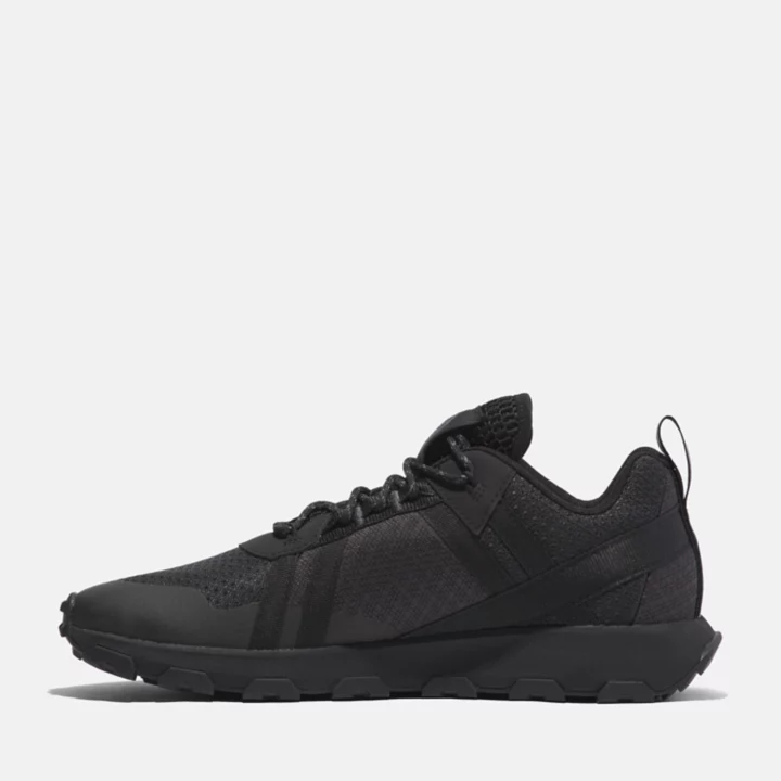 Basket basse à lacets Winsor Trail pour homme en noir