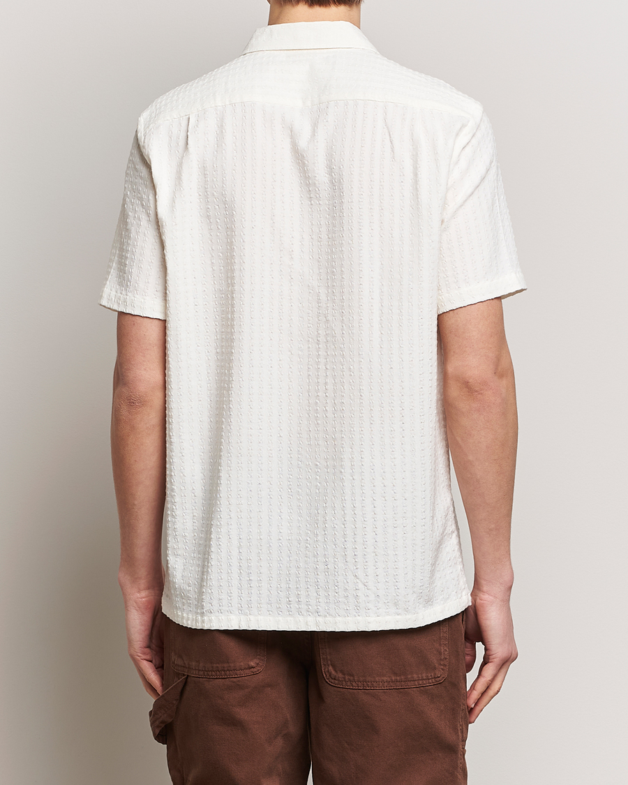 Samsøe Samsøe Avan Structured Short Sleeve Shirt White