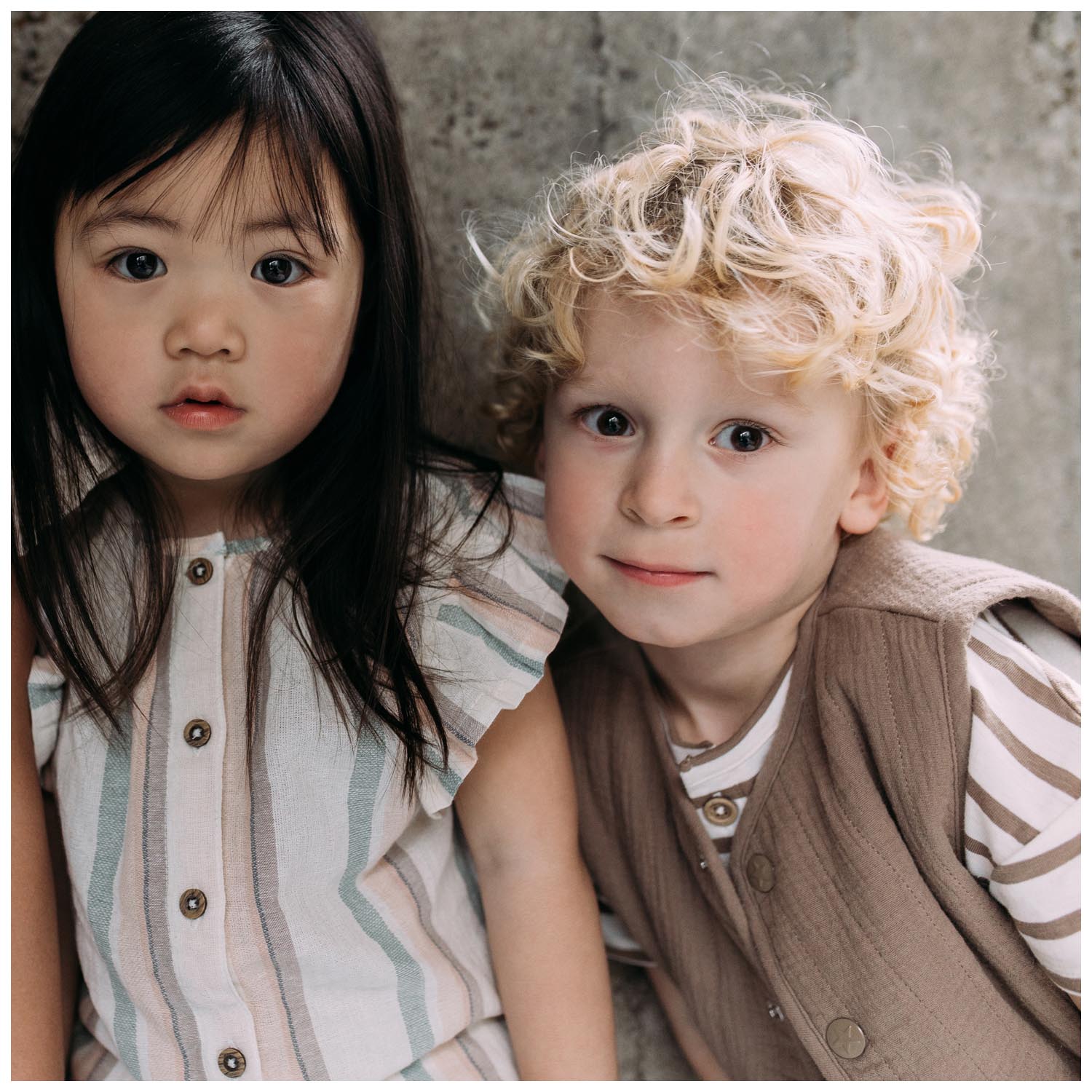 Sweet Petit peuter T-shirt Mirre korte mouwen strepen multi