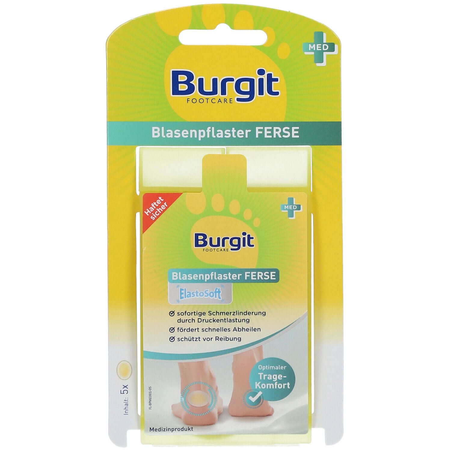 Burgit Blasenpflaster Ferse