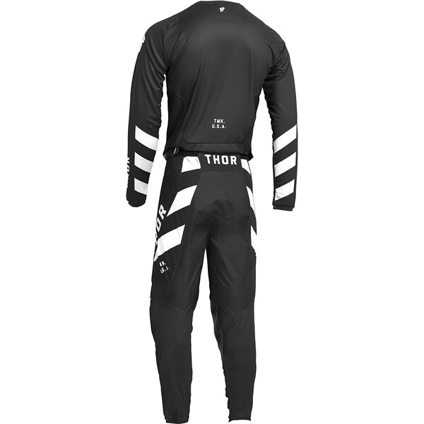 Thor Motocross - Pantalon Pulse Vapor Noir / Blanc