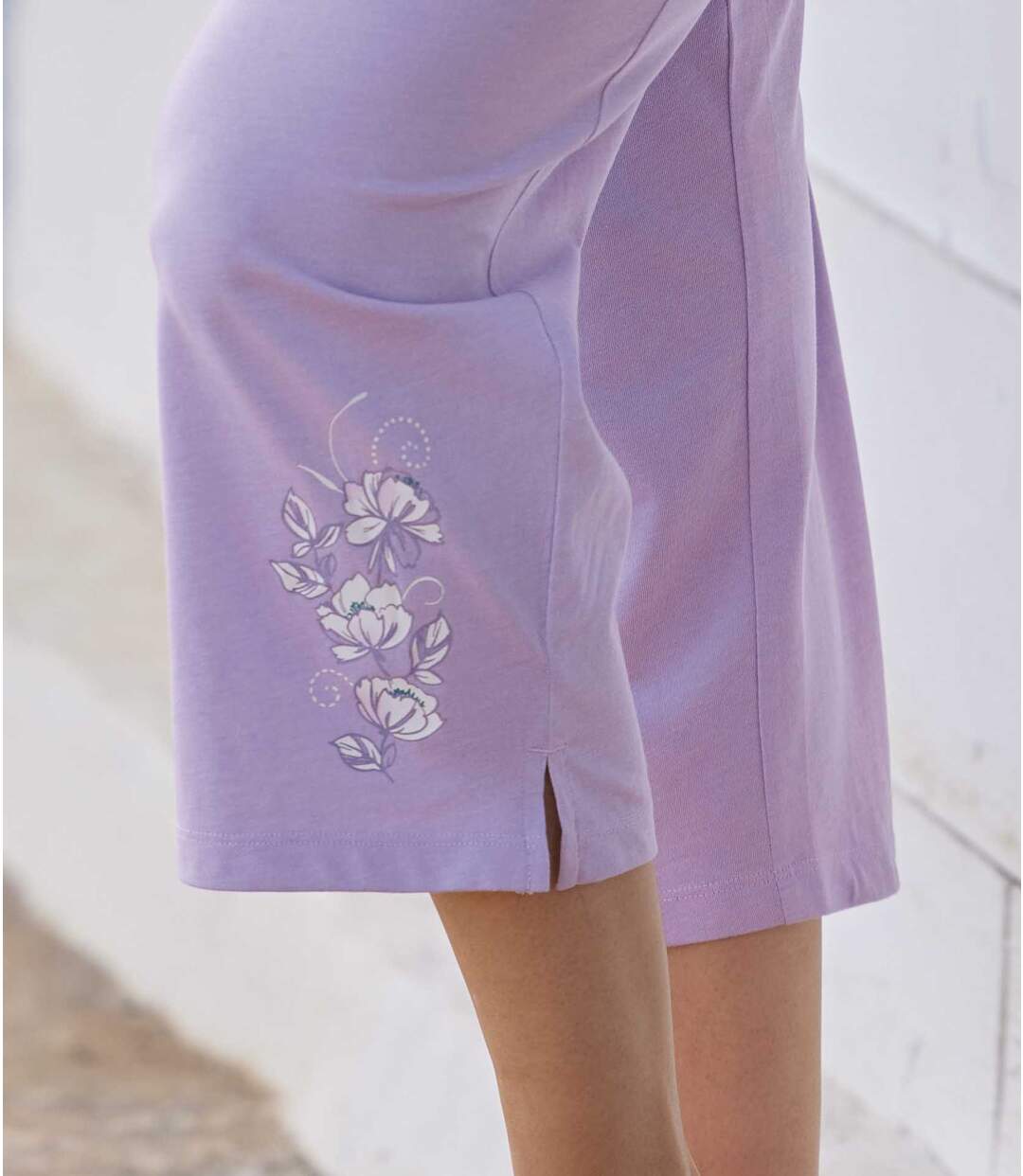 Pyjama d’Été Imprimé Fleuri