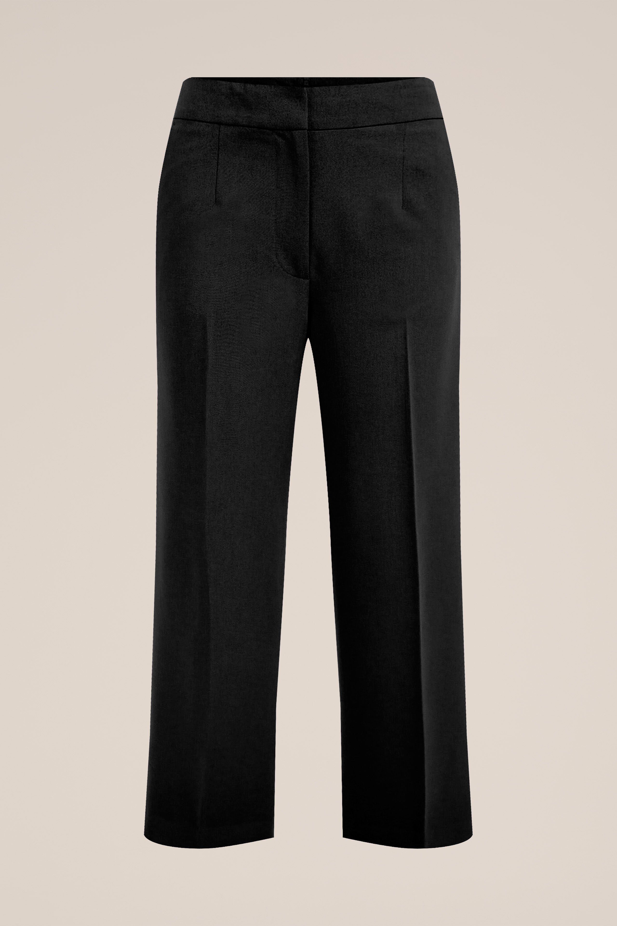 regular fit pantalon - Curve WE Fashion Zwart