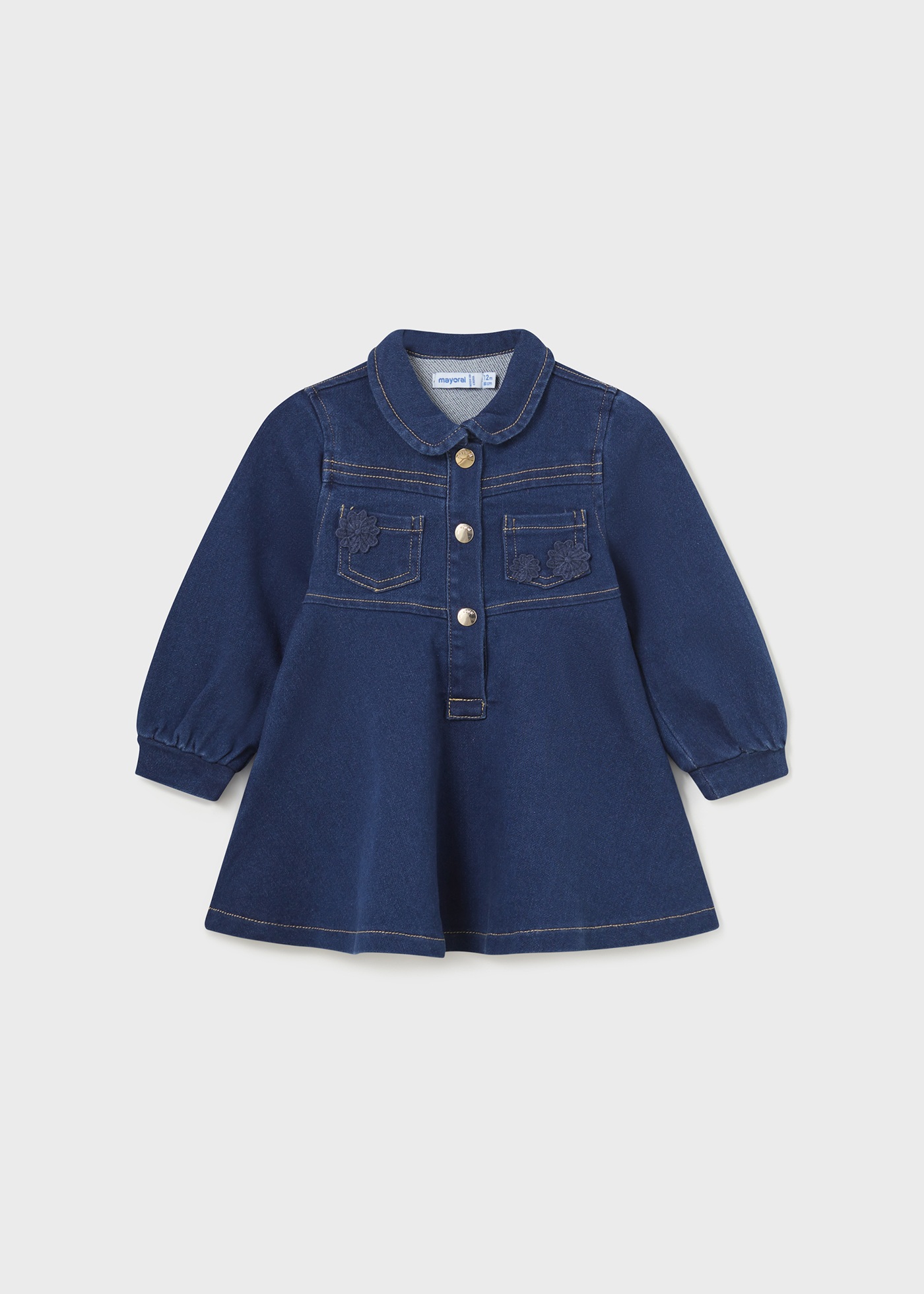 Vestido jeans para bebê
