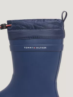 Botas de chuva com cordão ajustável
